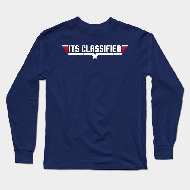 Its Classified Long Sleeve T-Shirt by nickbeta